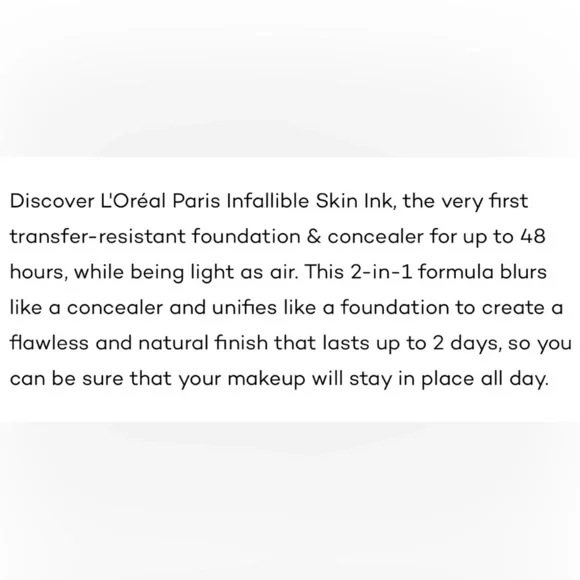 🆕L'Oreal Skin Ink Concealer - Light Tan - Picture 7 of 16